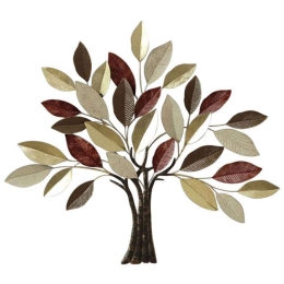 Διακοσμητικό Τοίχου Δάφνη 15-00-21400 119x108x5,70cm Multi Marhome Μέταλλο