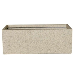 Κασπώ Ζαρντινιέρα Πήλινη 06-00-20720-M 70x25x23cm Beige Marhome Πηλός