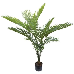 Τεχνητό Φυτό Σε Γλάστρα Κέντια 04-00-18710 120cm Green Marhome Συνθετικό Υλικό