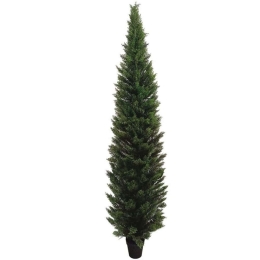 Τεχνητό Δέντρο Σε Γλάστρα Τούγια 04-00-21048 240cm Green Marhome Συνθετικό Υλικό