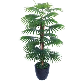 Τεχνητό Δέντρο Πάλμα 04-00-16045 120cm Green Marhome Συνθετικό Υλικό