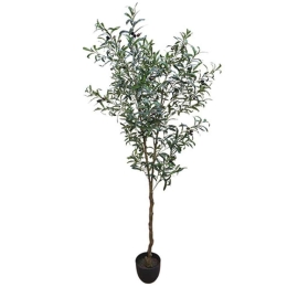 Τεχνητό Δέντρο Σε Γλάστρα Ελιά 04-00-18712 180cm Green Marhome Συνθετικό Υλικό