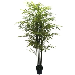 Τεχνητό Δέντρο Σε Γλάστρα Μπαμπού 04-00-21031 180cm Green Marhome Συνθετικό Υλικό