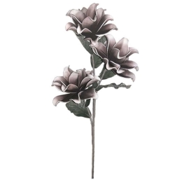 Τεχνητό Λουλούδι 00-00-6118-6 92/38cm Grey Marhome Foam