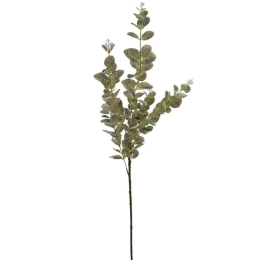 Τεχνητό Κλαδί Ευκάλυπτος 00-00-1866-3 97/54cm Green-Purple Marhome Συνθετικό Υλικό