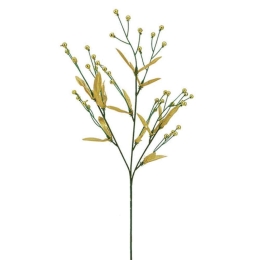 Λουλούδι - Κλαδί 99-00-8341 47cm Yellow-Green Marhome