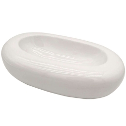 Διακοσμητικό Μπωλ 15-00-23746 36,7x20,7x11cm White Marhome Κεραμικό