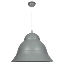 Φωτιστικό Οροφής Grey Φ40x28.5cm VK/04058/G VKLed Μέταλλο