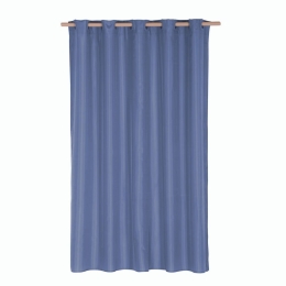Κουρτίνα Μπάνιου Shower 1113-Blue Nef-Nef 180Πx180Υ 180x180cm Πολυέστερ
