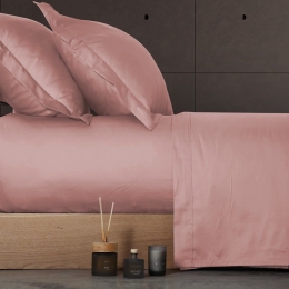 Σεντόνι Με Λάστιχο Elements Rose Nef Nef Υπέρδιπλο 160x235cm Με Λάστιχο 100% Βαμβάκι