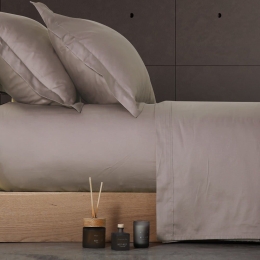 Σεντόνι Με Λάστιχο Elements Grey Nef Nef Υπέρδιπλο 160x235cm Με Λάστιχο 100% Βαμβακοσατέν