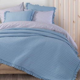 Κουβερλί Testa Blue Nef-Nef Υπέρδιπλo 230x240cm Πολυέστερ