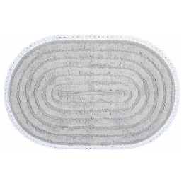 Ταπέτο Μπάνιου Please 1121-Cream Nef-Nef 55X85 55x85cm 100% Βαμβάκι