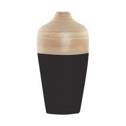 Βάζο Lahore D18X32 Natural-Black Nef-Nef Bamboo