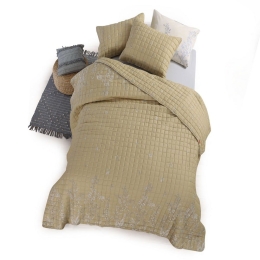 Κουβερλί Salvia-22 Yellow Nef-Nef Μονό 180x220cm Microfiber-Polyester