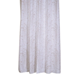 Κουρτίνα Μπάνιου Anais Beige Nef-Nef 180Πx200Υ 180x200cm Πολυέστερ