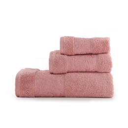 Πετσέτα Cecile Pink Nef-Nef Προσώπου 50x90cm 100% Βαμβάκι
