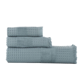 Πετσέτα Touch Πικέ Dusty Aqua Nef-Nef Χεριών 30x50cm 100% Βαμβάκι