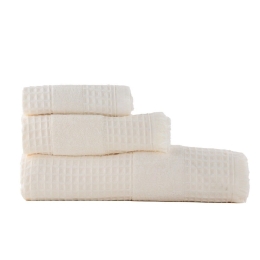 Πετσέτα Touch Πικέ Off White Nef-Nef Χεριών 30x50cm 100% Βαμβάκι