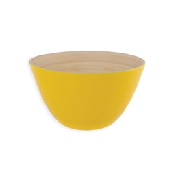 Σαλατιέρα Casta D25X13cm Yellow Nef-Nef Large Bamboo