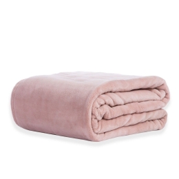 Κουβέρτα Fleece Cosy Pink Nef-Nef Μονό 160x220cm Πολυέστερ