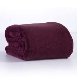 Κουβέρτα Fleece Record 23 Mauve Nef-Nef Μονό 160x220cm Πολυέστερ