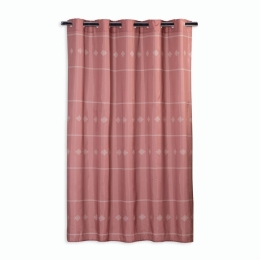 Κουρτίνα Μπάνιου Liliana Terra Nef-Nef 180Πx200Υ 180x200cm Πολυέστερ