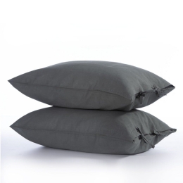 Μαξιλαροθήκες Cotton-Linen (Σετ 2τμχ) Green Nef-Nef 52X72 Βαμβάκι-Λινό