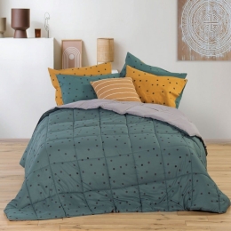 Πάπλωμα Friday Petrol Nef-Nef Υπέρδιπλο 240x220cm Microfiber-Hollowfiber