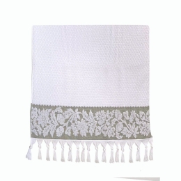 Πετσέτα Isolde Green Nef-Nef Σώματος 70x140cm 100% Βαμβάκι