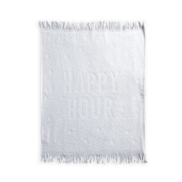 Ποτηρόπανο Happy Hour Off White Nef-Nef 100% Βαμβάκι