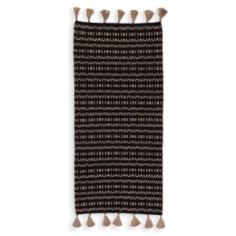 Χαλάκι Κουζίνας Dapple 70Χ140 Black Nef-Nef 70X140cm 70x140cm Βαμβάκι,Jute