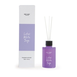 Αρωματικό Χώρου Με Στικς Lotus White Sage 130ml Purple Nef-Nef