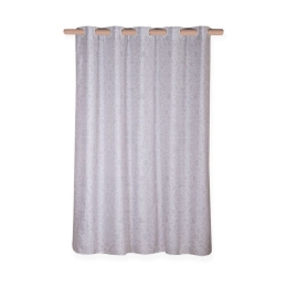 Κουρτίνα Μπάνιου Dreamer Grey Nef-Nef 180Πx200Υ 180x200cm Πολυέστερ
