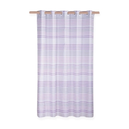 Κουρτίνα Μπάνιου Miles Purple Nef-Nef 180Πx200Υ 180x200cm Πολυέστερ
