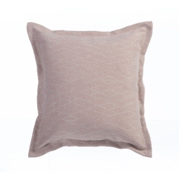 Μαξιλάρι Διακοσμητικό (Με Γέμιση) Colton Pink Nef-Nef 50X50 Βαμβάκι-Πολυέστερ