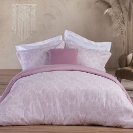 Παπλωματοθήκη Bless (Σετ 3τμχ) Orchid Nef-Nef Υπέρδιπλο 240x230cm 100% Βαμβάκι