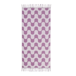 Πετσέτα Θαλάσσης Groovy Grape Nef-Nef Θαλάσσης 90x170cm 100% Βαμβάκι