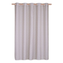 Κουρτίνα Μπάνιου Loving Beige Nef-Nef 180Πx180Υ 180x180cm Πολυέστερ