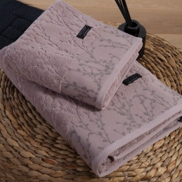 Πετσέτα Estia Pale Mauve Nef-Nef Σώματος 80x160cm 100% Βαμβάκι