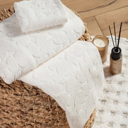 Πετσέτα Misario Natural Nef-Nef Σώματος 70x140cm 100% Βαμβάκι