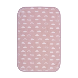 Κουβέρτα Βρεφική Clouds Pink Nef-Nef Αγκαλιάς 75x100cm Πολυέστερ