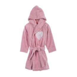 Μπουρνούζι Βρεφικό Fly Love Pink Nef-Nef