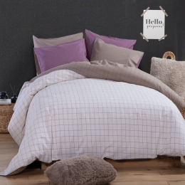 Σεντόνια Creative (Σετ 4τμχ) Ecru Nef-Nef Υπέρδιπλο 240x270cm 100% Βαμβάκι