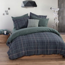 Σεντόνια Φανελένια Geremi (Σετ 3τμχ) Denim Nef-Nef Μονό 160x260cm 100% Βαμβακερή Φανέλα