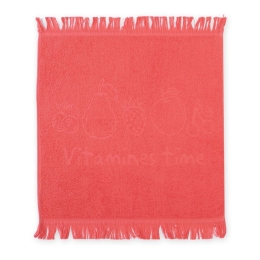 Ποτηρόπανο Vitamine Coral Nef-Nef 50x50cm 100% Βαμβάκι