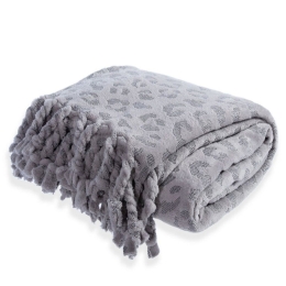 Κουβέρτα Καναπέ Foiler Grey Nef-Nef 130X170 130x170cm Πολυέστερ
