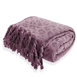 Κουβέρτα Καναπέ Foiler Mauve Nef-Nef 130X170 130x170cm Πολυέστερ