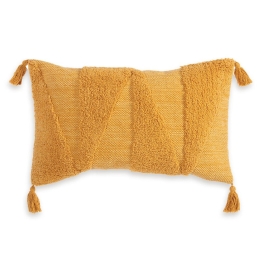 Μαξιλάρι Διακοσμητικό (Με Γέμιση) Adam Mustard Nef-Nef 35X55 Βαμβάκι-Πολυέστερ