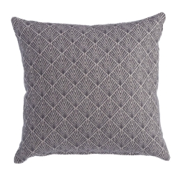 Μαξιλάρι Διακοσμητικό (Με Γέμιση) Remington Anthracite Nef-Nef 42X42 Ακρυλικό,Βαμβάκι, Polyester